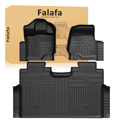 Falafa Alfombrillas para Ford F-150/2022-2025 F150 Lightning