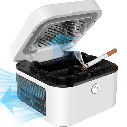 Cenicero sin humo, cenicero multifuncional, purificador de c