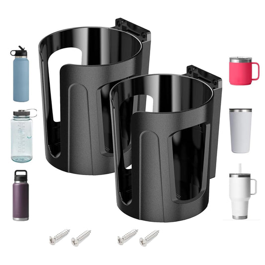 2 portavasos grandes, soporte universal para bebidas para ca