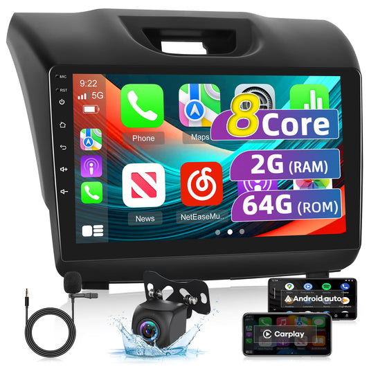 Radio de coche para Isuzu D-MAX 2015-2018 MU-X 2015-2017 con