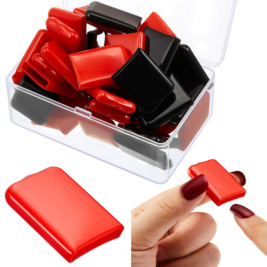 40 puntas de dedos bronceadoras con protección UV, protector