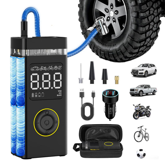 Inflador de neumáticos de inflado rápido de 200 PSI, compres