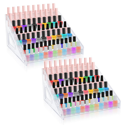 Organizador de esmalte de uñas, 84 botellas de 7 capas, orga