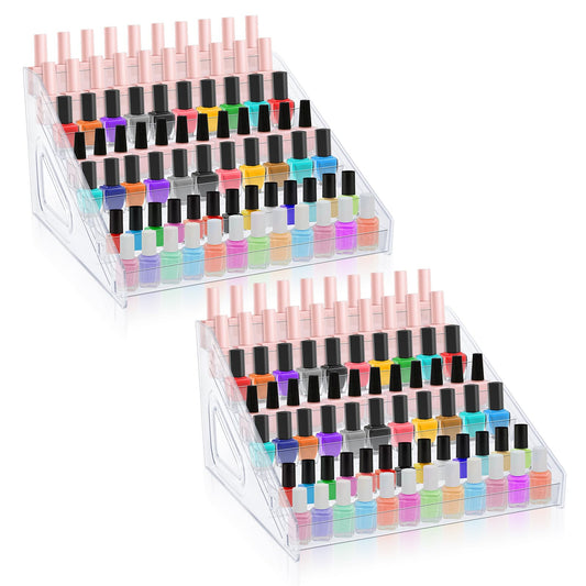 Organizador de esmalte de uñas, 84 botellas de 7 capas, orga