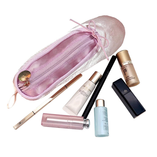 Bolsa de maquillaje pequeña para zapatos de baile de ballet,