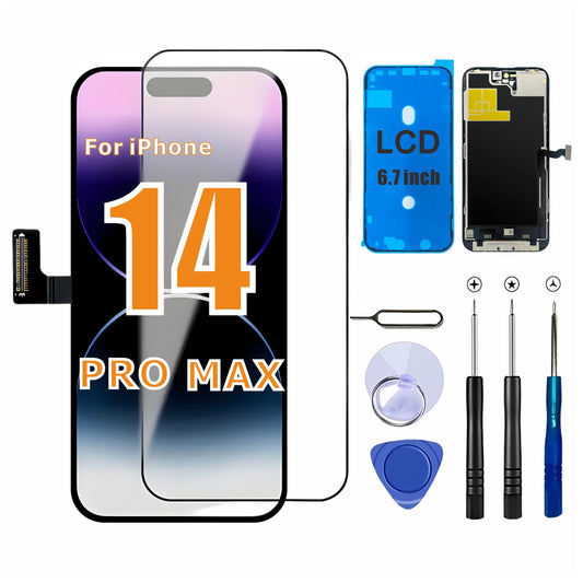ZTR Reemplazo de pantalla para iPhone 14 Pro Max, pantalla L