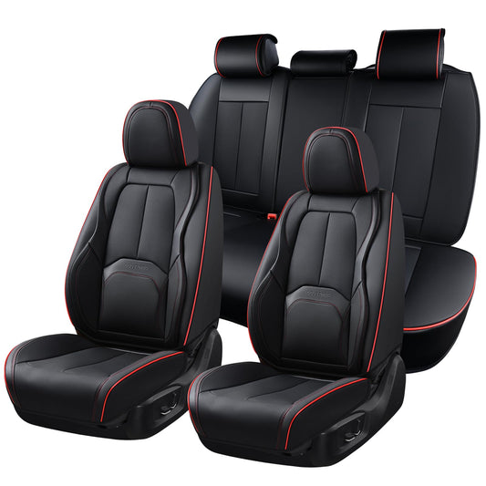 Coverado Juego completo de fundas de asiento de automóvil, f