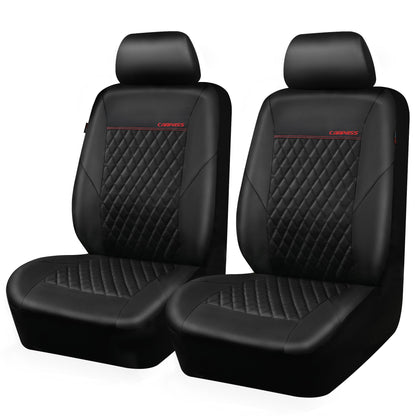CAR PASS Funda acolchada de cuero para asiento de dos asient