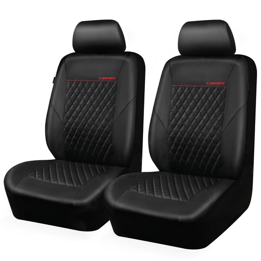 CAR PASS Funda acolchada de cuero para asiento de dos asient