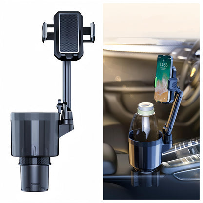 Expansor de portavasos para automóvil, 2 en 1 giratorio de 3