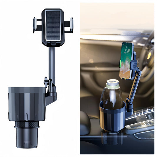 Expansor de portavasos para automóvil, 2 en 1 giratorio de 3