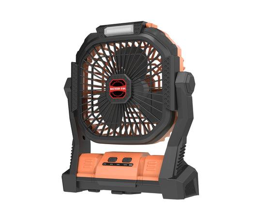 Ventilador portátil con pilas, ventilador de camping recarga