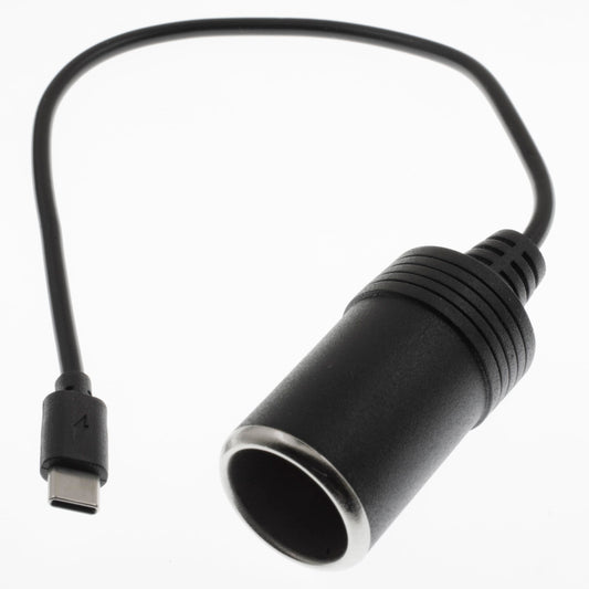 Adaptador de cargador de coche USB-C 12V 3A 36W - Carga rápi