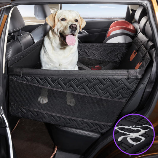 Asiento grande para perro, extensor de asiento trasero de pi