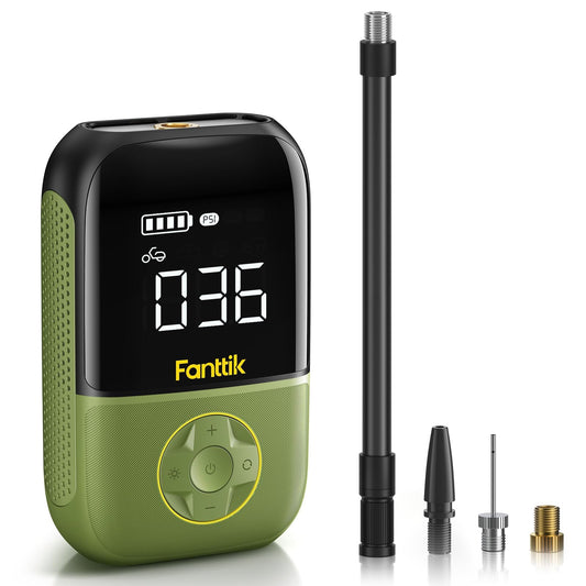 Fanttik Inflador de neumáticos portátil X8, ligero para neum