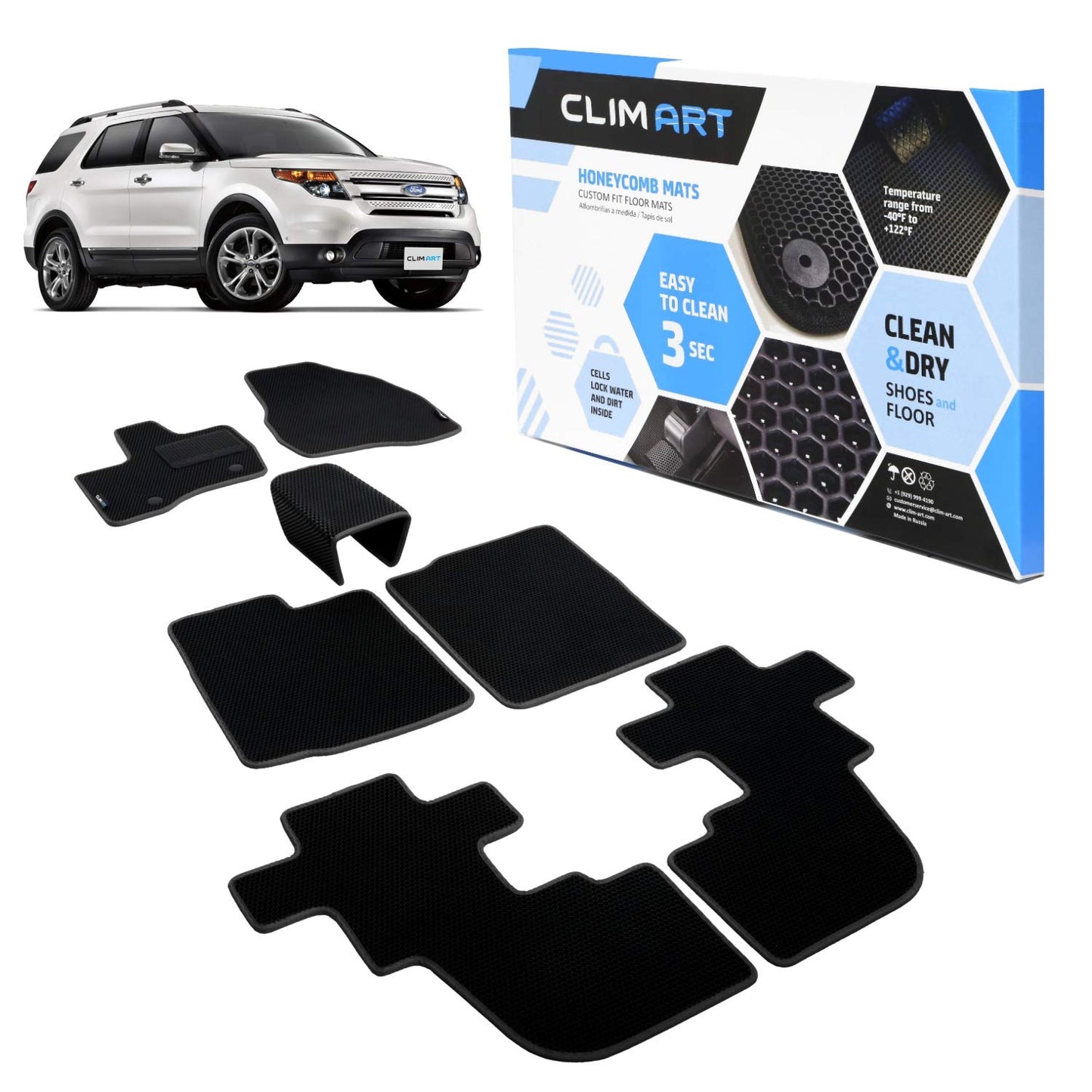 CLIM ART WaterTrap FL011711068 - Alfombrillas de automóvil c