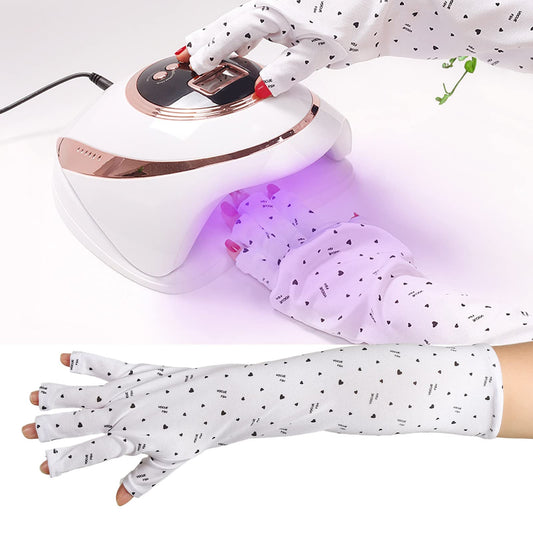 Guantes de manicura para uñas, 3 pares de guantes de uñas tr
