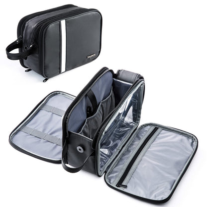 BAGSPRITE Bolsa de aseo para hombres, bolsa de viaje para mu