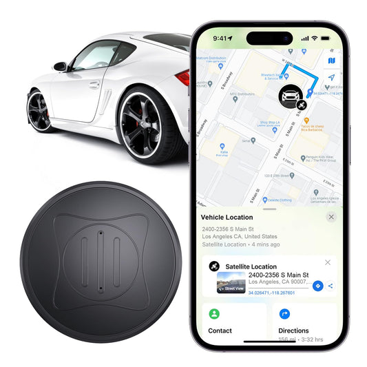 Rastreador GPS para vehículos, Mini localizador magnético de