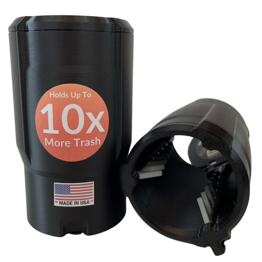Bote de basura portátil para automóvil, compactación de basu