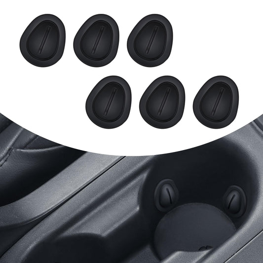 Paquete de 6 limitadores de portavasos para automóvil, tapón