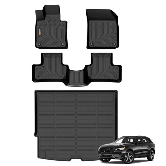 Binmotor-All Weather Car Floor Mats and Cargo Liner Set for