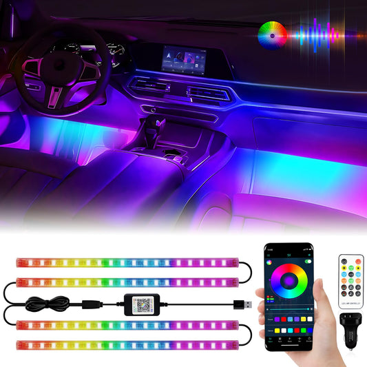 YM E-Bright t 72 luces LED de tira de luces interiores de co
