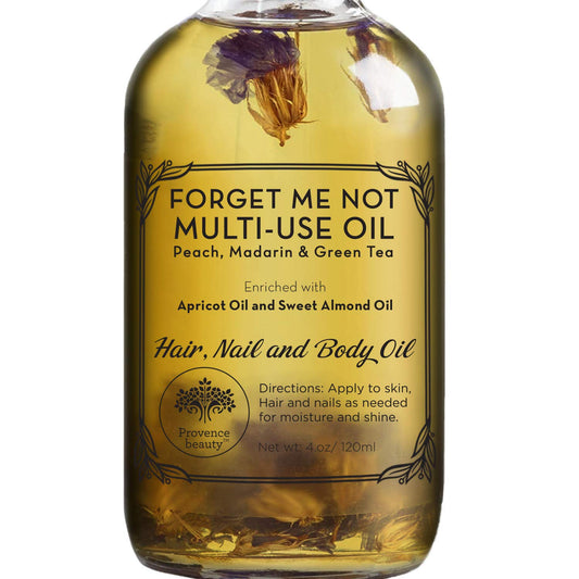 Aceite multiusos para rostro, cuerpo y cabello, Forget Me No