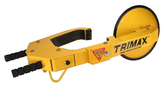 Trimax TWL100 Ultra-Max Bloqueo de rueda ajustable, amarillo