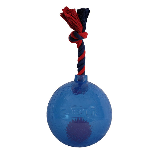 ZEUS Bola de remolque de chispa con LED intermitente, juguet