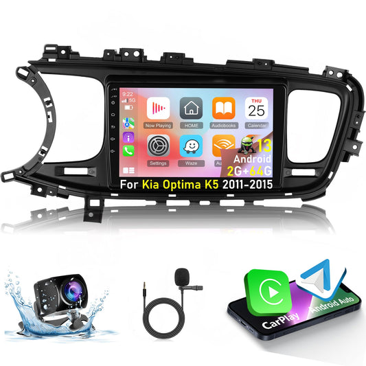 [2+64G] Estéreo de coche Android para Kia Optima K5 2011 201