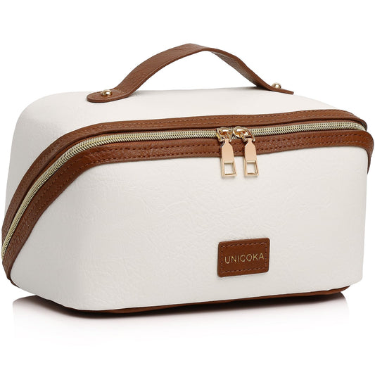 Bolsa de cosméticos de viaje para mujer, organizador de maqu