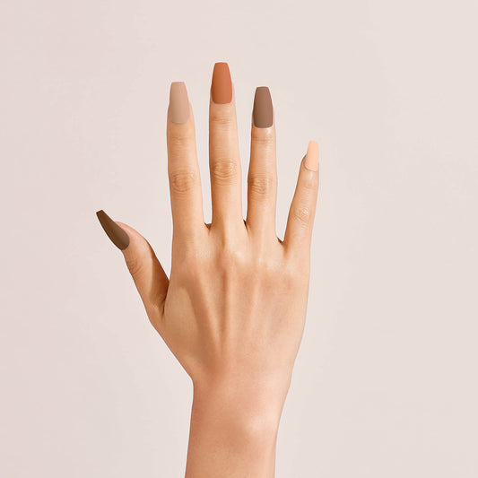 Gold Finger Gel Glam - Uñas con diseño (GD23)