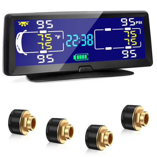 Sistema de monitoreo de presión de neumáticos (0 ~ 198 PSI),