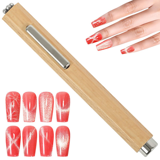 Imán de uñas 3 en 1, imán multifuncional de esmalte de uñas