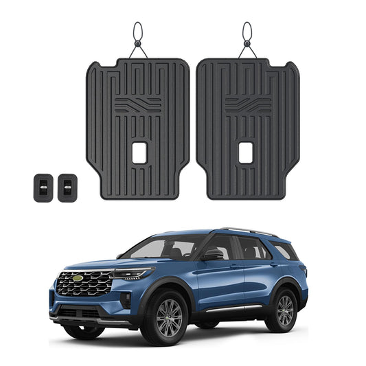 Kick Mats - Alfombrillas de respaldo para Ford Explorer 2020