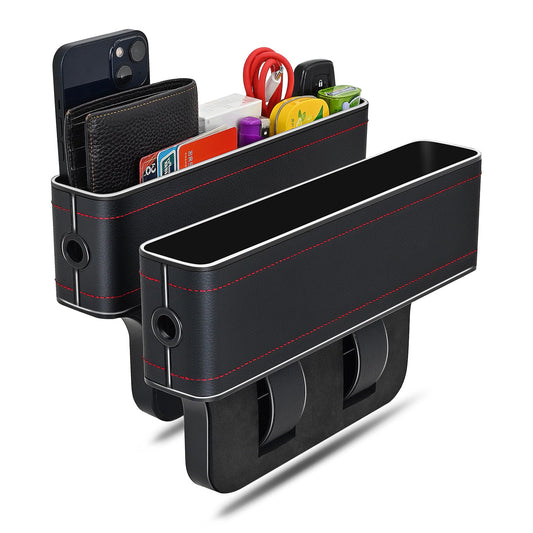 Car Side Seat Gap Filler, 2 Pack Multifunctional Car Seat Or