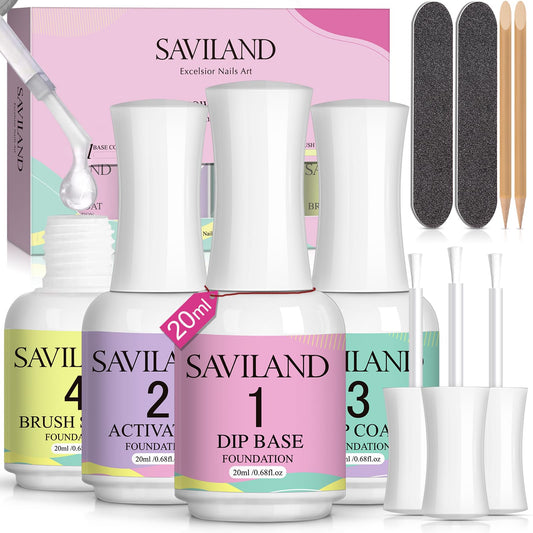 SAVILAND Juego líquido de polvo de inmersión: 0.7 fl oz Ulti