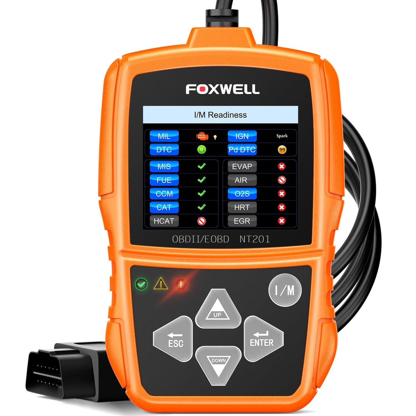 FOXWELL NT201 Herramienta de exploración de diagnóstico del