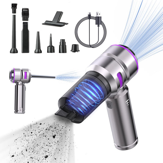 Powerful Cordless Car Vacuum Cleaner - 15000PA Strong Suctio