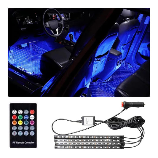 Luces LED para automóvil, luces interiores de automóvil CC d