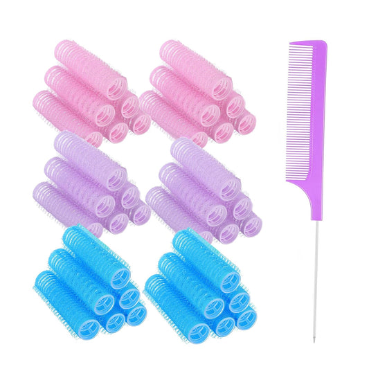 ZMD Juego de 36 rizadores de pelo pequeños con autoagarre, s