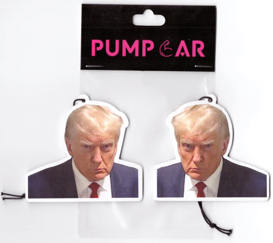 PumpCar Ambientador de coche de 2 piezas de doble cara Presi