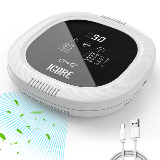 Eliminador de olores de ozono para olores fuertes 10,000 mAh