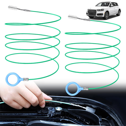 Herramienta de limpieza de drenaje de techo corredizo automá