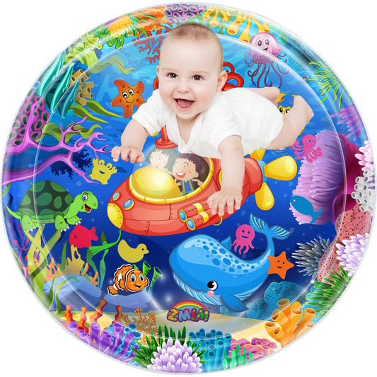 ZMLM Alfombrilla de agua extra grande para bebé, juguetes para bebés,
