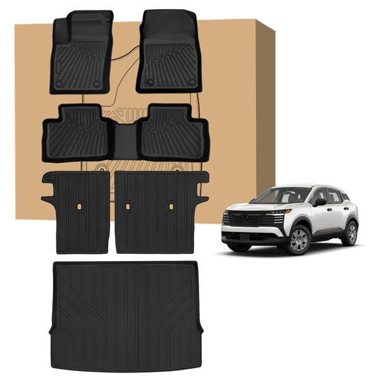 Peleus Alfombrillas para Nissan Kicks, TPE 2025, protección