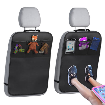 Lebogner Kick Mat - Protectores de respaldo de asiento de au