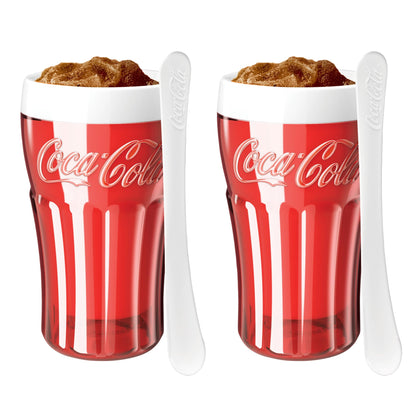 ZOKU Coca-Cola Float & Slushy Maker, taza retro para hacer y