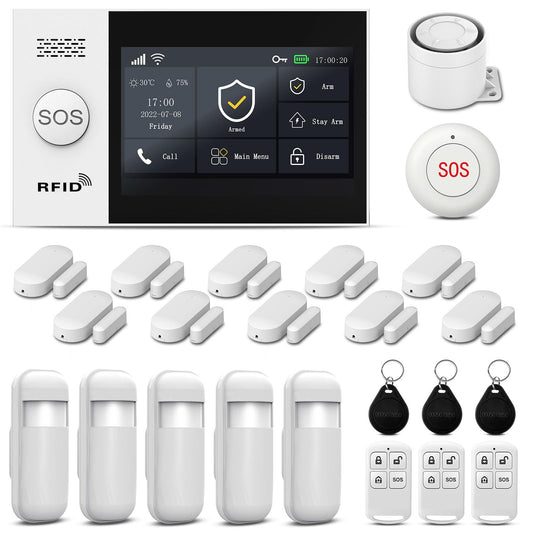 LWOHSI Sistema de seguridad para el hogar, sistema de alarma